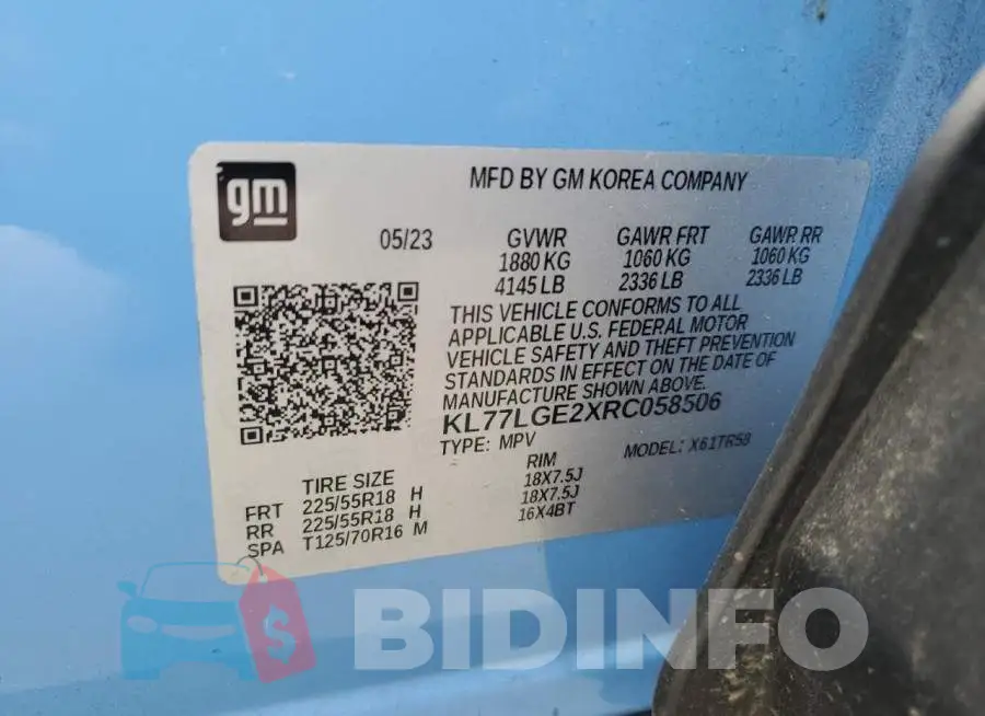 KL77LGE2XRC058506 Photo# 13