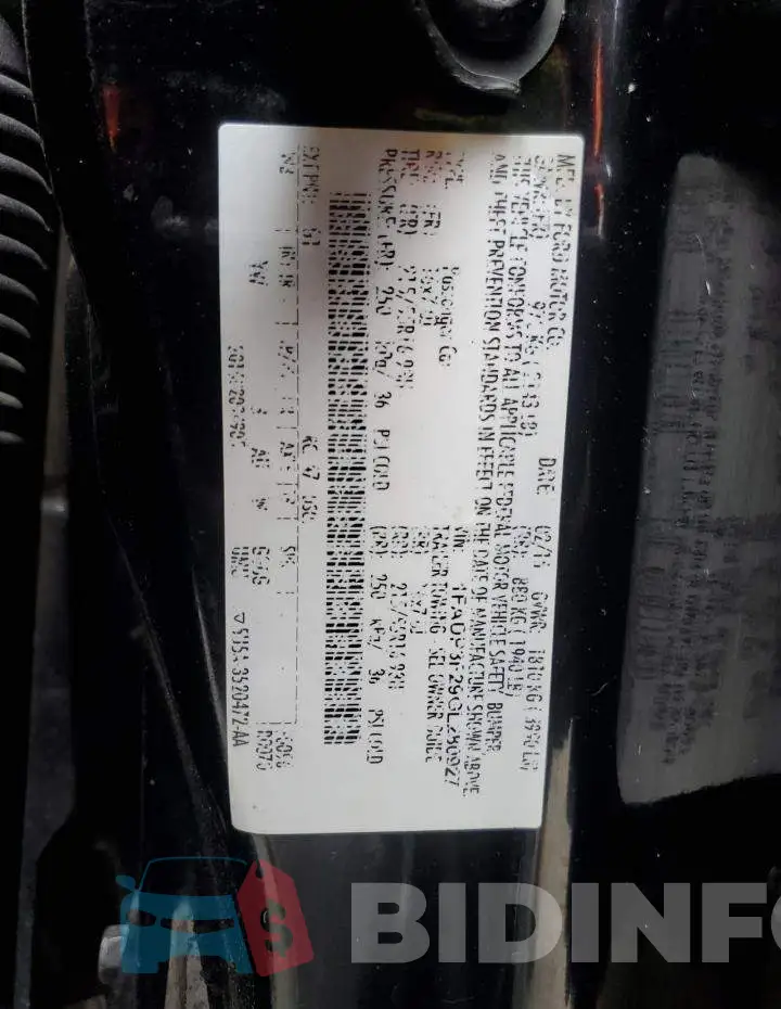 1FADP3F29GL280927 Photo# 12