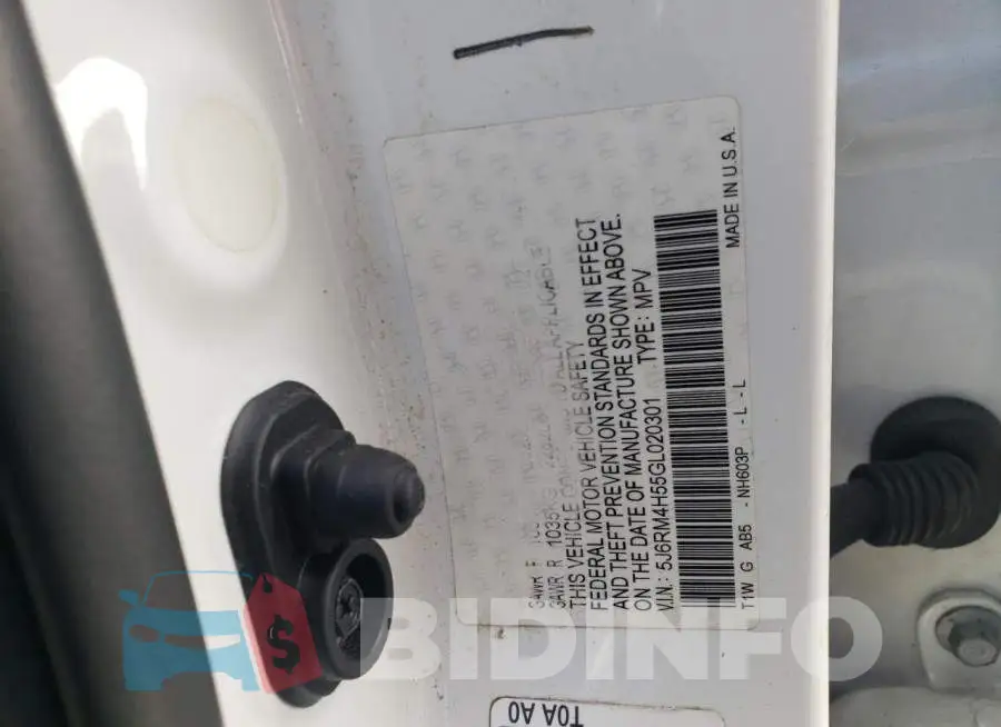 5J6RM4H55GL020301 Photo# 13