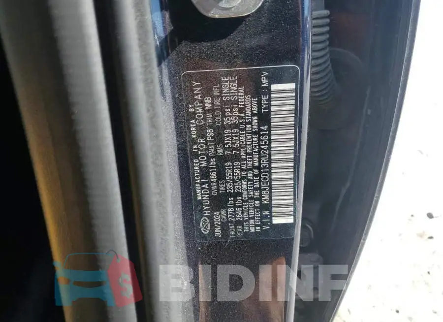 KM8JECD13RU245614 Photo# 14