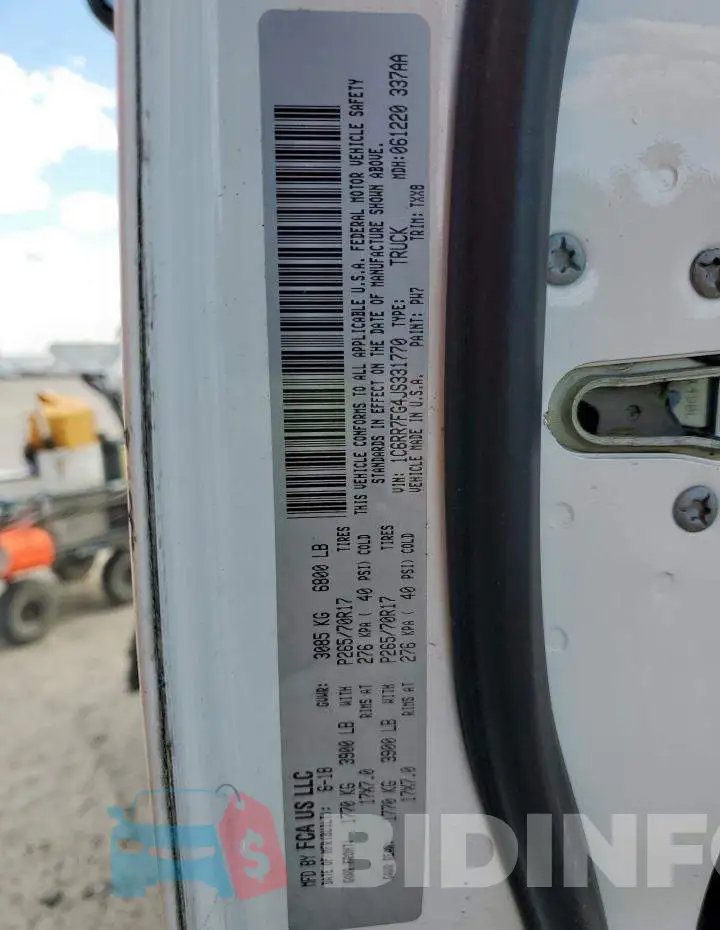 1C6RR7FG4JS331770 Photo# 12