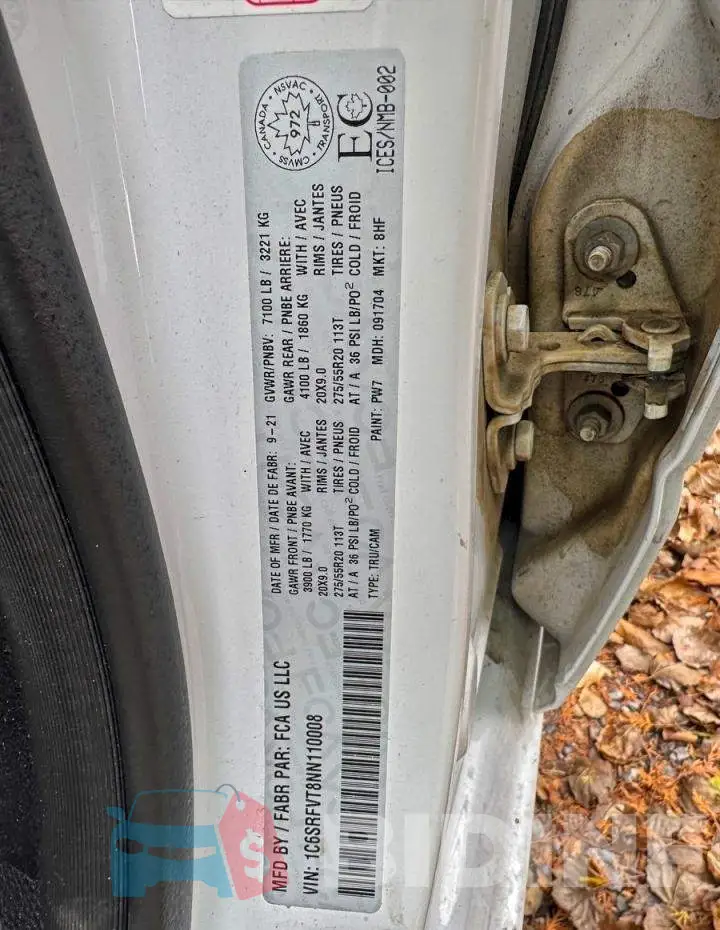 1C6SRFVT8NN110008 Photo# 10