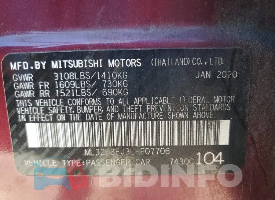 ML32F3FJ3LHF07706 Photo# 12
