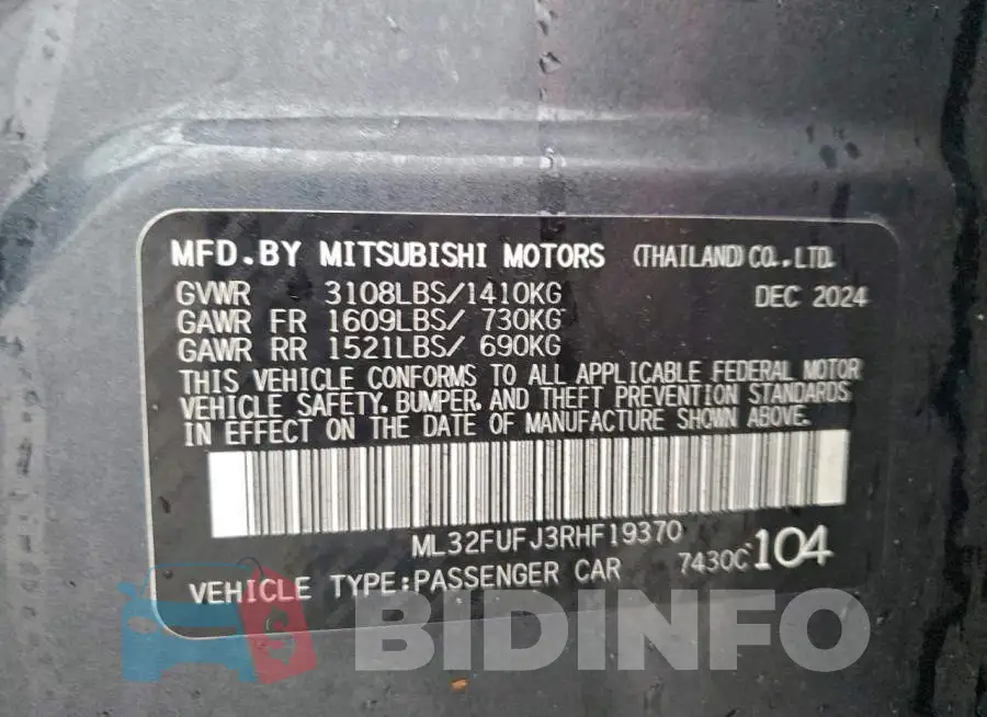ML32FUFJ3RHF19370 Photo# 13