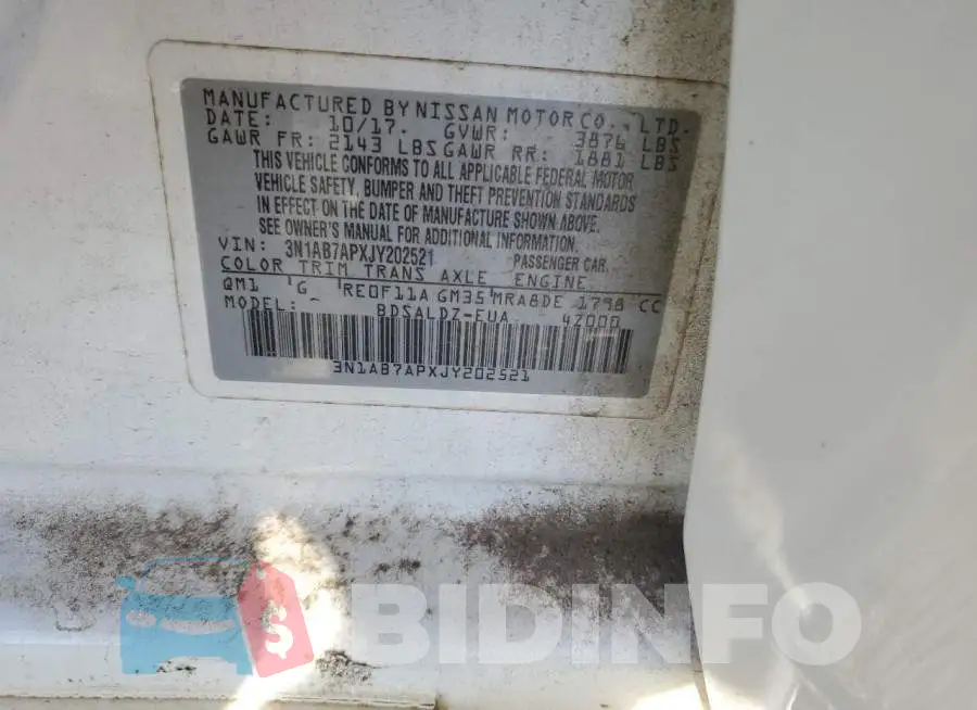 3N1AB7APXJY202521 Photo# 12