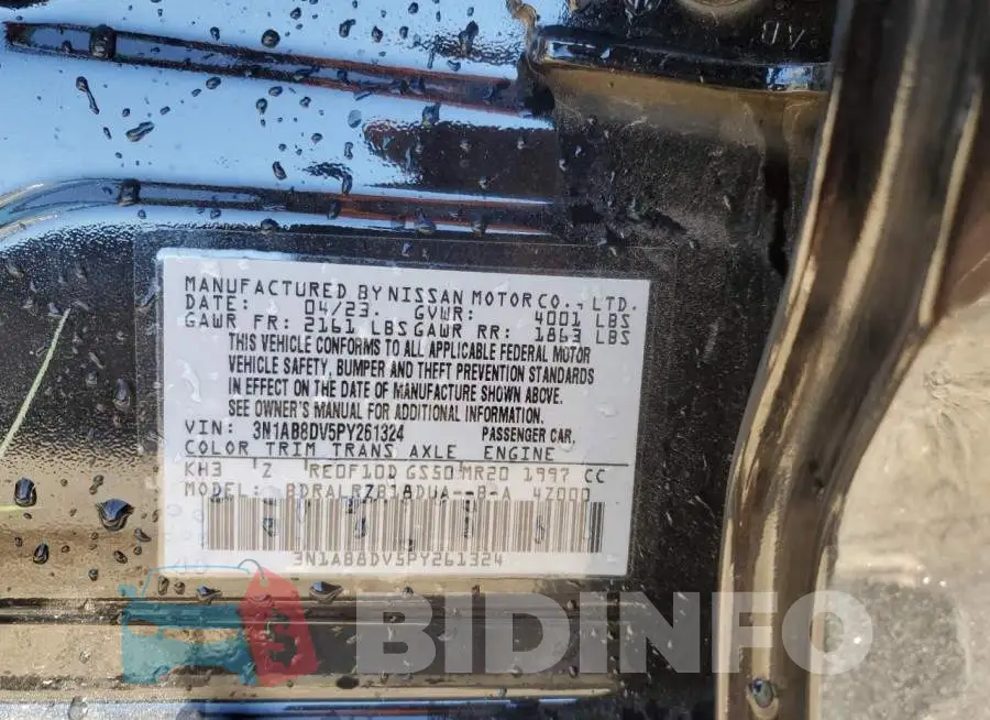 3N1AB8DV5PY261324 Photo# 13