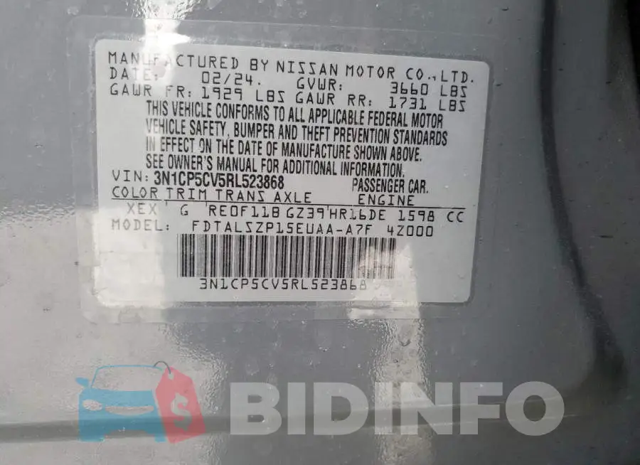 3N1CP5CV5RL523868 Photo# 13