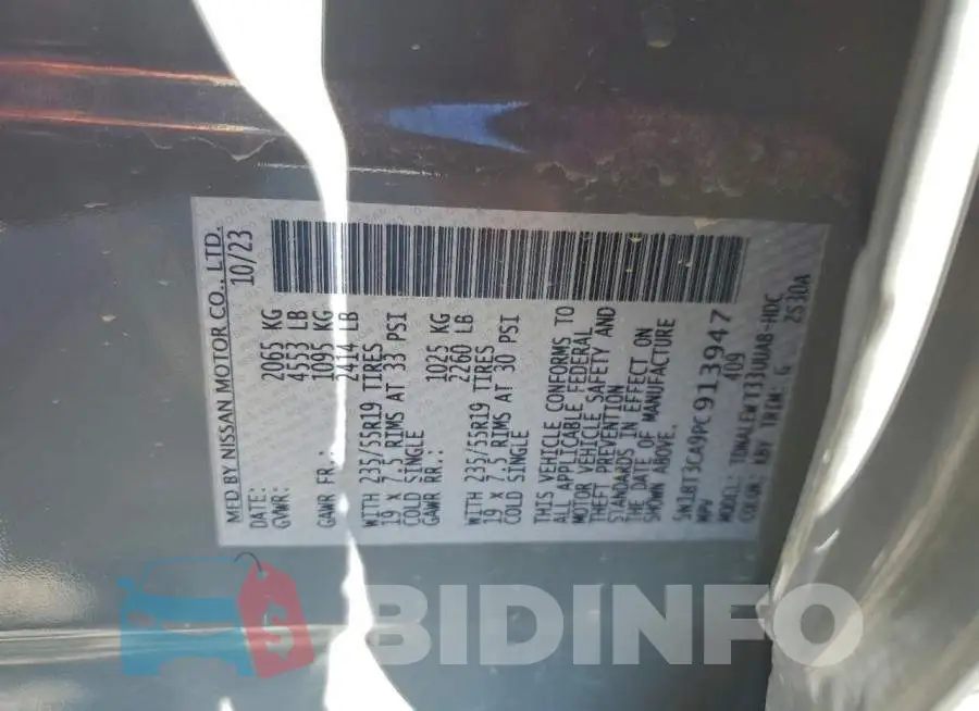 5N1BT3CA9PC913947 Photo# 13