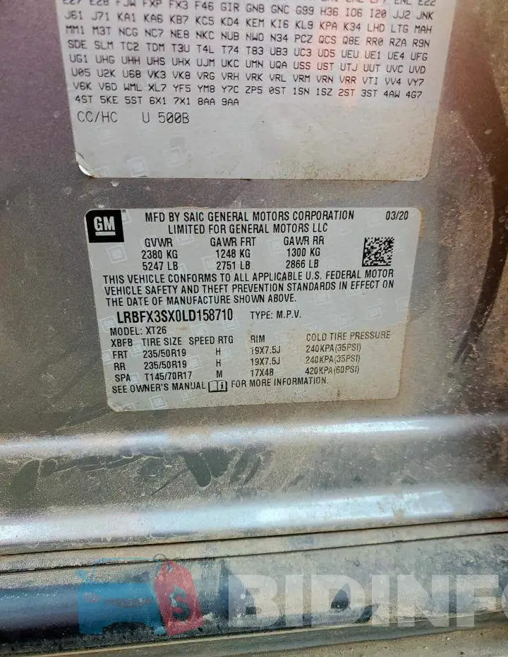 LRBFX3SX0LD158710 Photo# 13