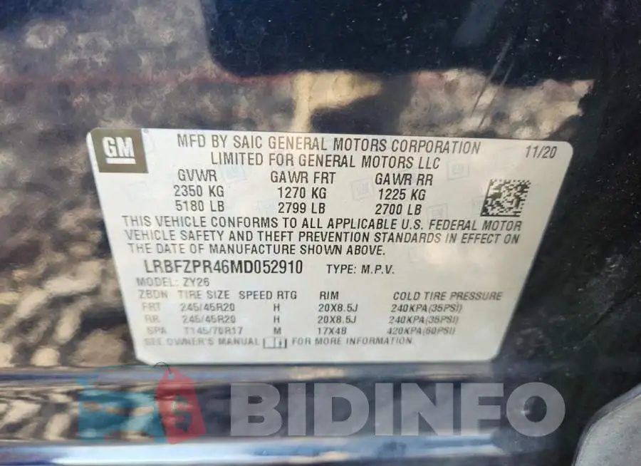LRBFZPR46MD052910 Photo# 14