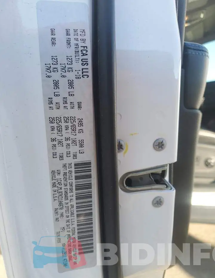 1C4PJMLB7KD104870 Photo# 12
