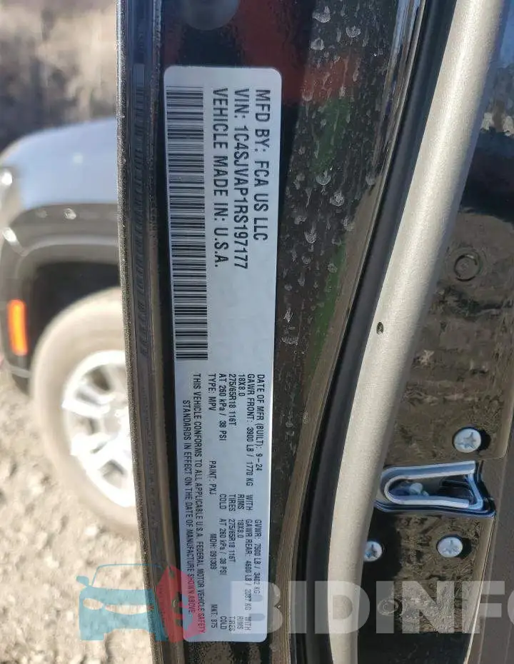 1C4SJVAP1RS197177 Photo# 13