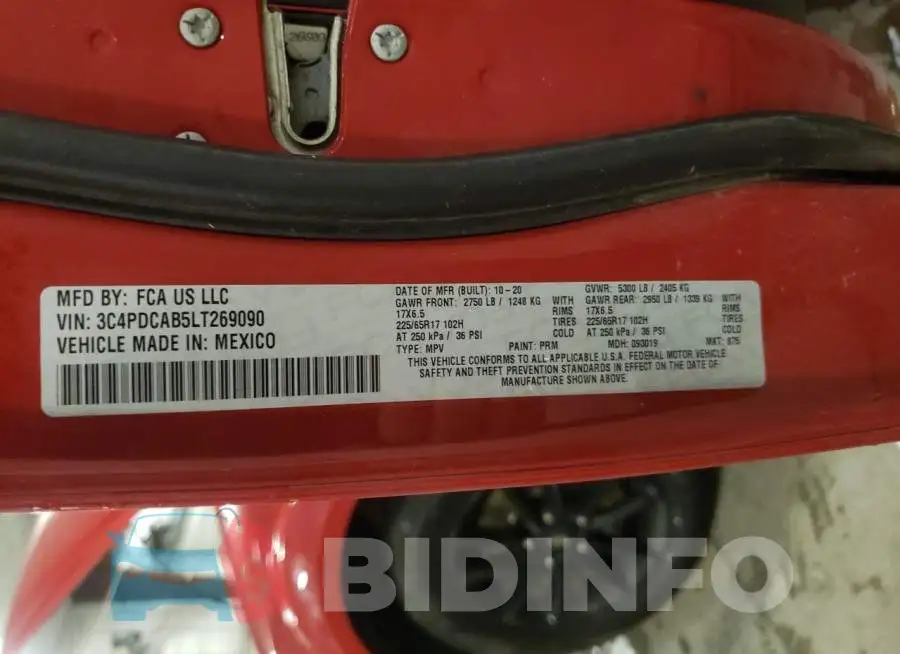 3C4PDCAB5LT269090 Photo# 13