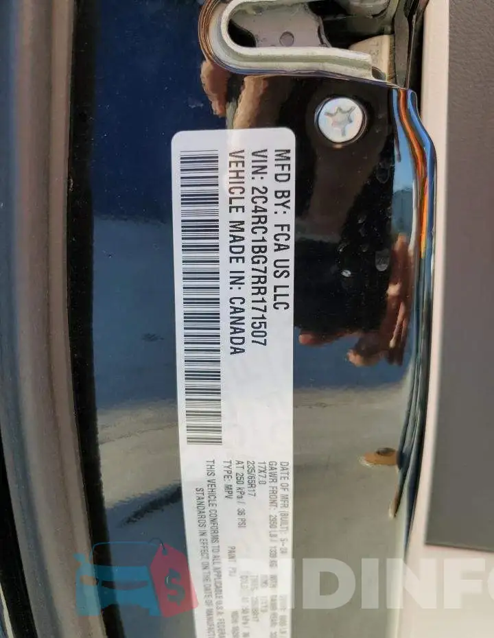 2C4RC1BG7RR171507 Photo# 12