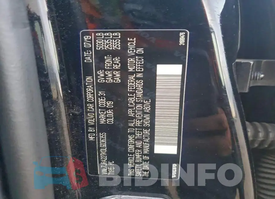 7JRA22TK0LG036355 Photo# 12