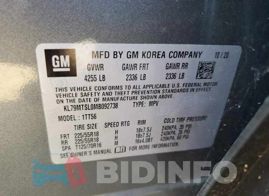 KL79MTSL0MB092738 Photo# 13