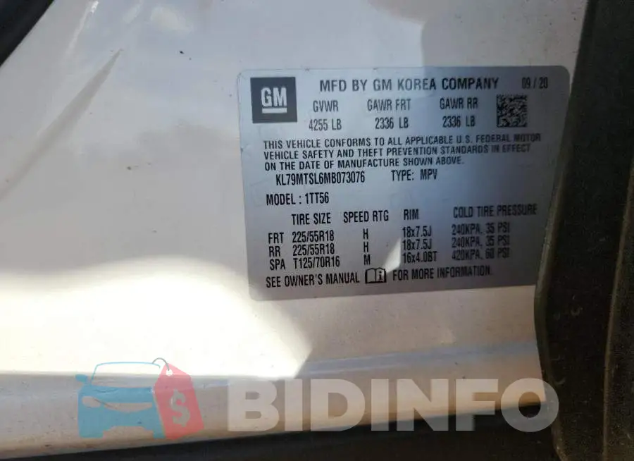KL79MTSL6MB073076 Photo# 13