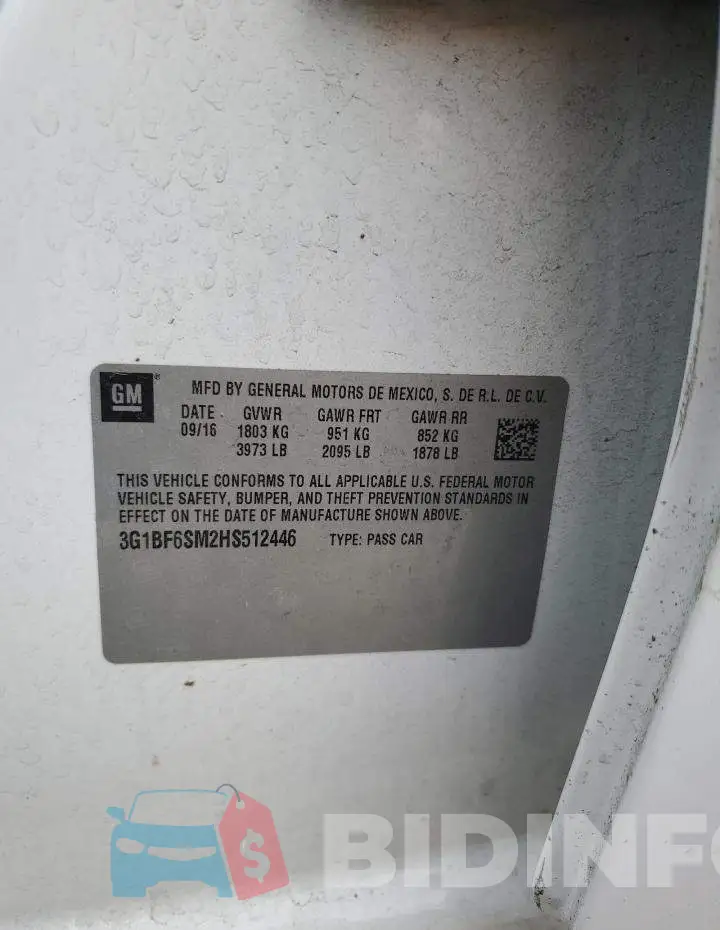 3G1BF6SM2HS512446 Photo# 13