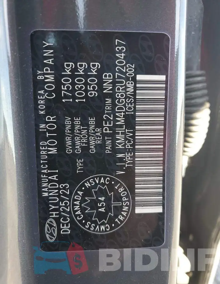 KMHLM4DG8RU720437 Photo# 12