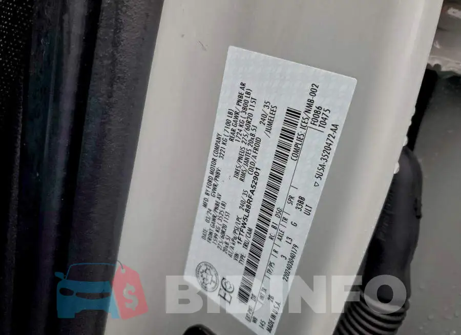 1FTFW5L88RFA52901 Photo# 12