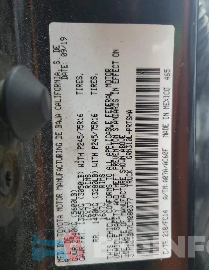 3TMDZ5BN7LM080377 Photo# 12