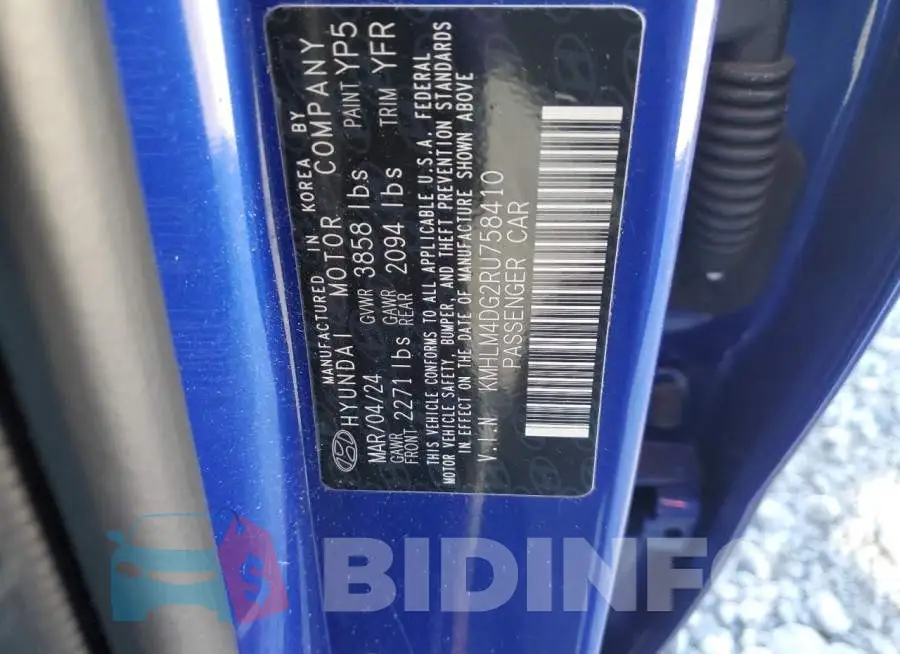 KMHLM4DG2RU758410 Photo# 13
