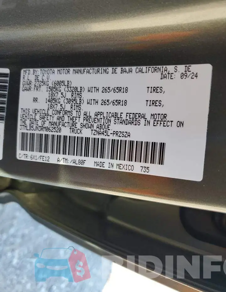 3TMLB5JN3RM062520 Photo# 12