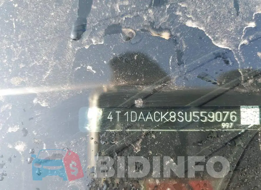 4T1DAACK8SU559076 Photo# 12