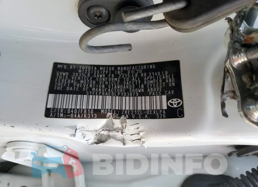 5YFEPRAE0LP103879 Photo# 12
