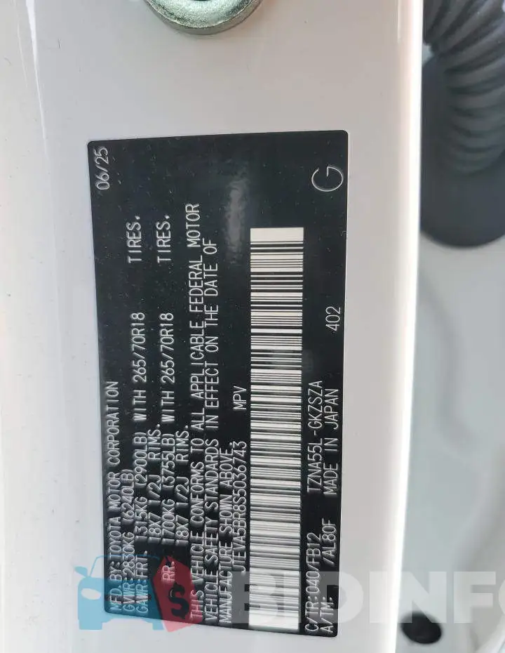JTEVA5BR8S5036743 Photo# 13