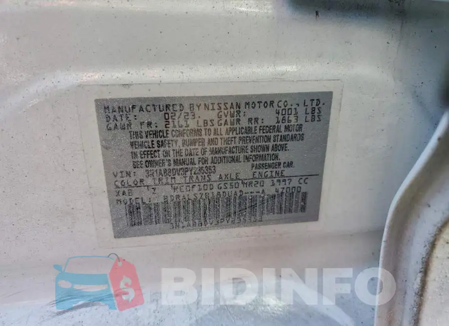 3N1AB8DV3PY235353 Photo# 12