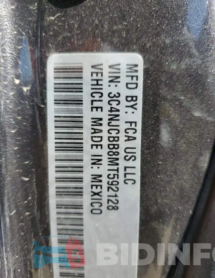3C4NJCBB8MT592128 Photo# 13