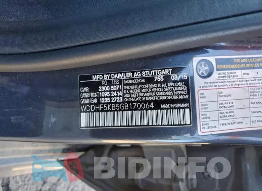 WDDHF5KB5GB170064 Photo# 13
