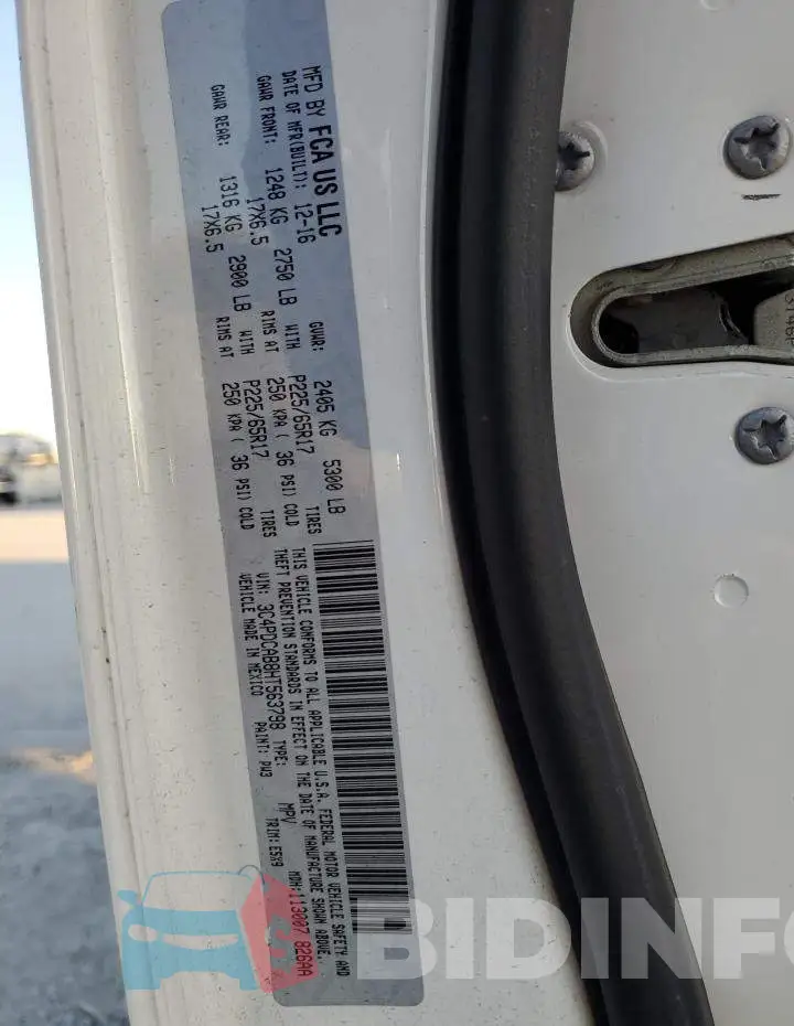 3C4PDCAB8HT563798 Photo# 13