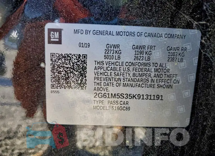 2G61M5S35K9131191 Photo# 12