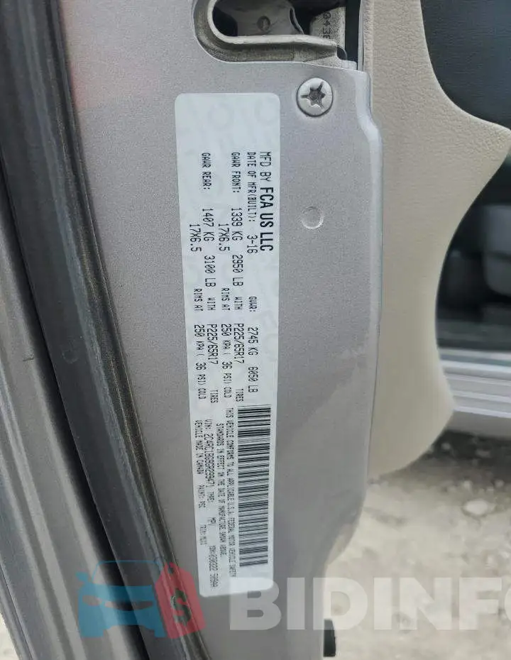 2C4RC1BG9GR299471 Photo# 14