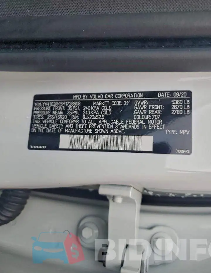 YV4102RK5M1728608 Photo# 12