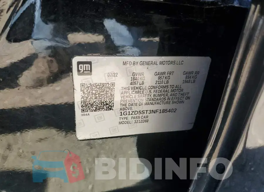 1G1ZD5ST3NF185402 Photo# 12