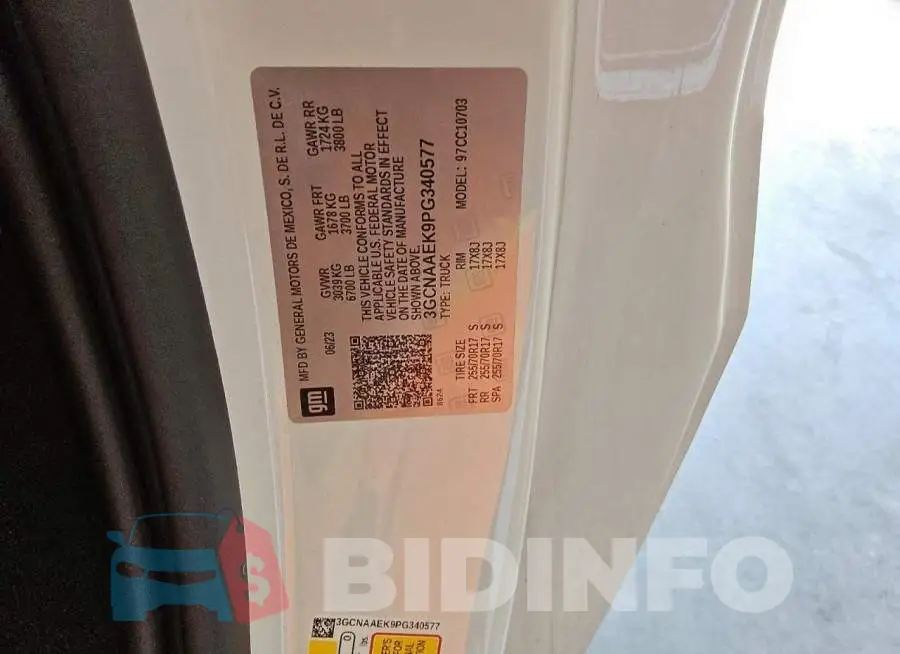 3GCNAAEK9PG340577 Photo# 12