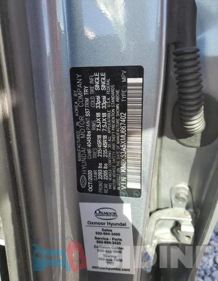 KM8K53A5XMU667402 Photo# 13
