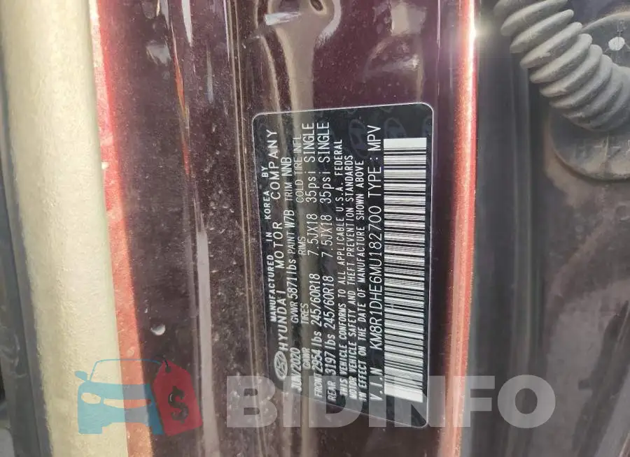 KM8R1DHE6MU182700 Photo# 13
