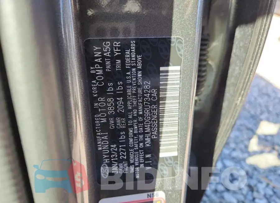 KMHLM4DG9RU734282 Photo# 12