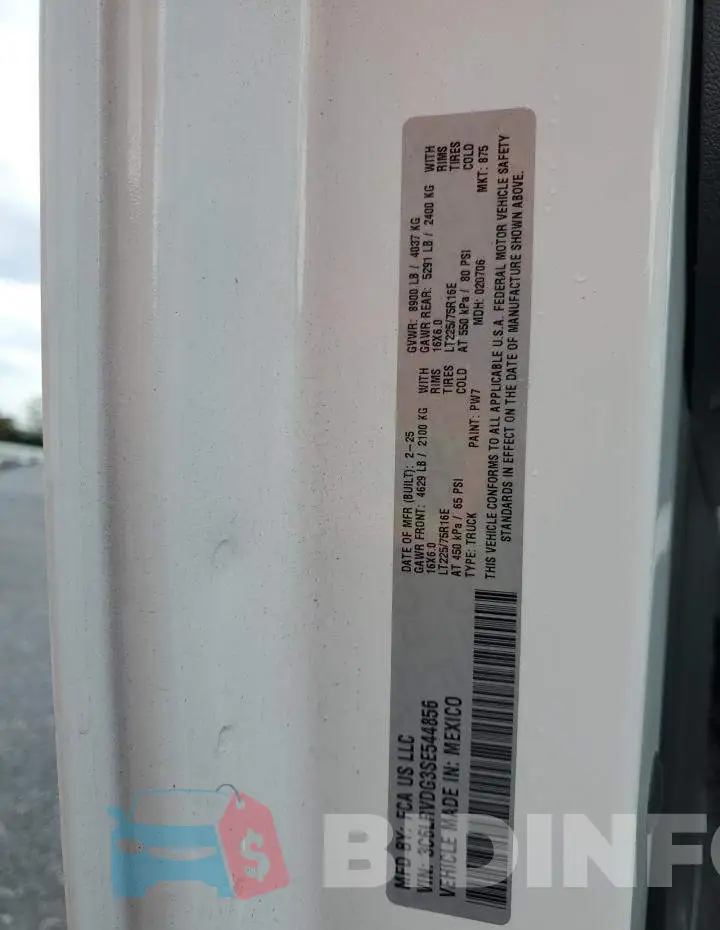3C6LRVDG3SE544856 Photo# 13