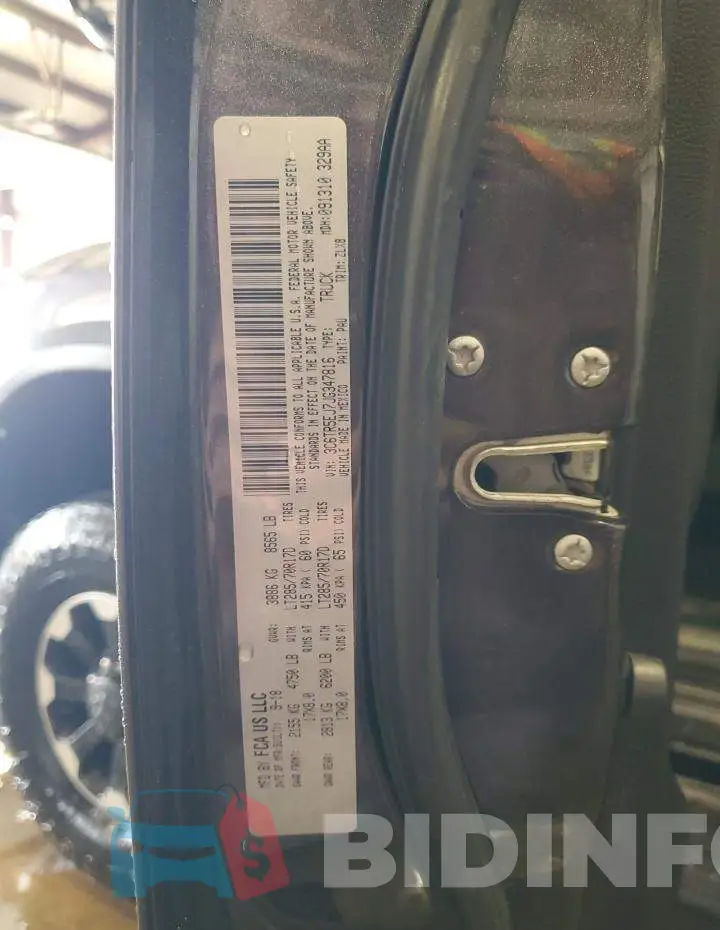 3C6TR5EJ7JG347816 Photo# 12