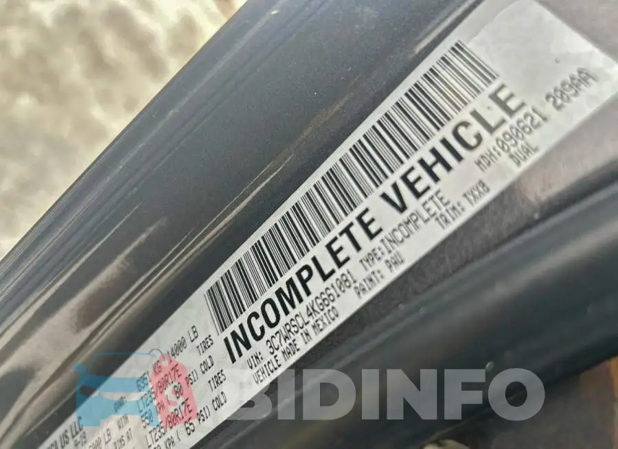 3C7WRSCL4KG661081 Photo# 10
