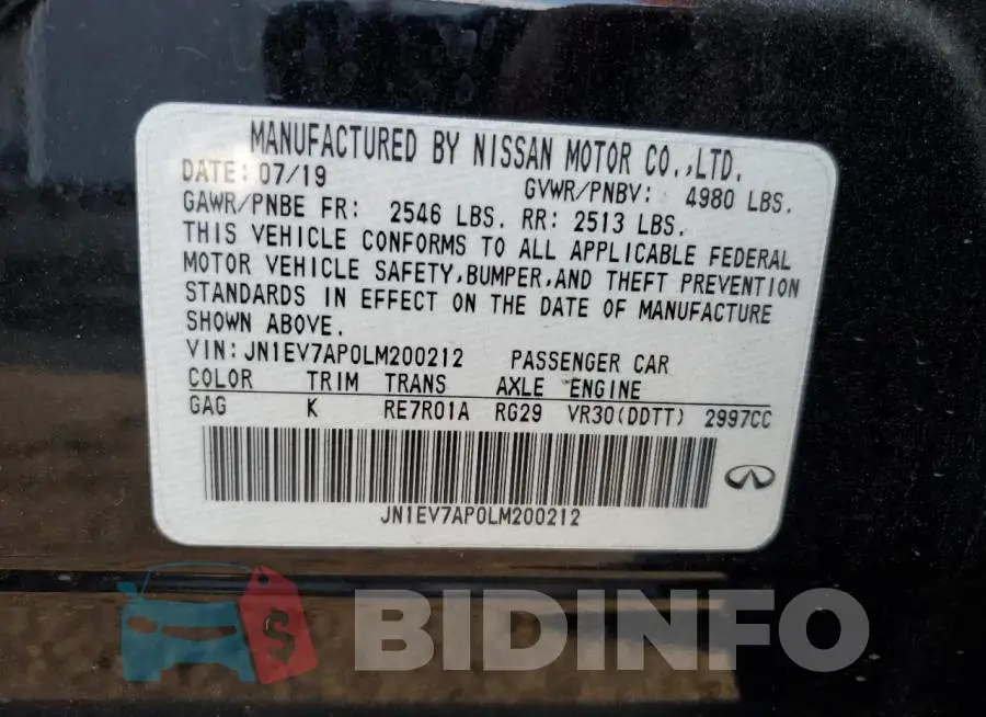 JN1EV7AP0LM200212 Photo# 12