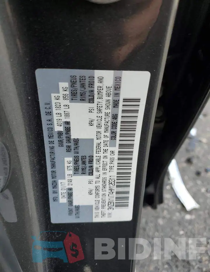 3MZBN1V74HM126311 Photo# 13