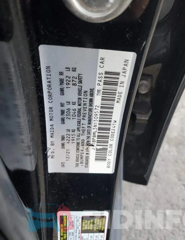 JM1BPBML5N1509572 Photo# 13