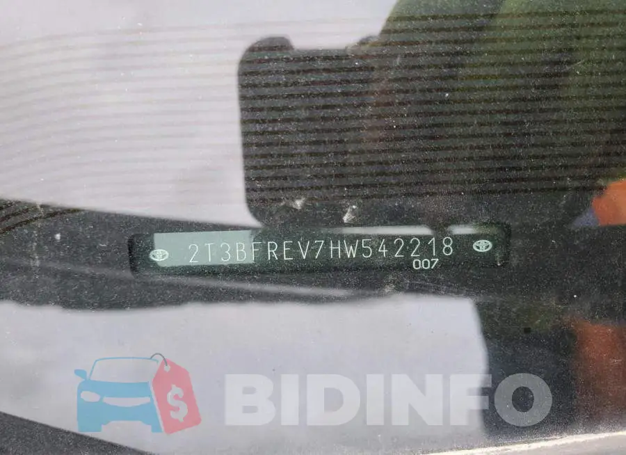 2T3BFREV7HW542218 Photo# 13