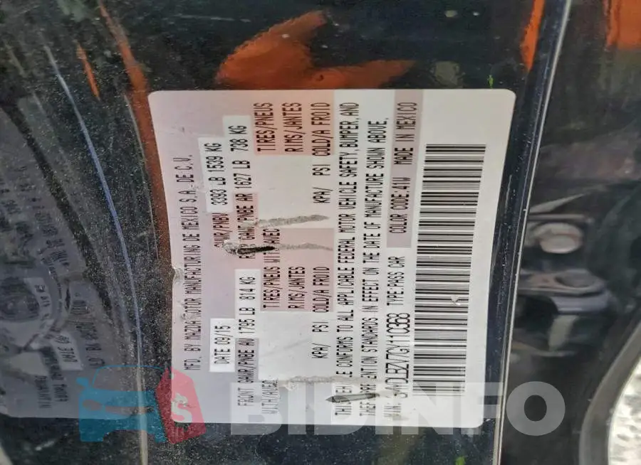 3MYDLBZV7GY110368 Photo# 13